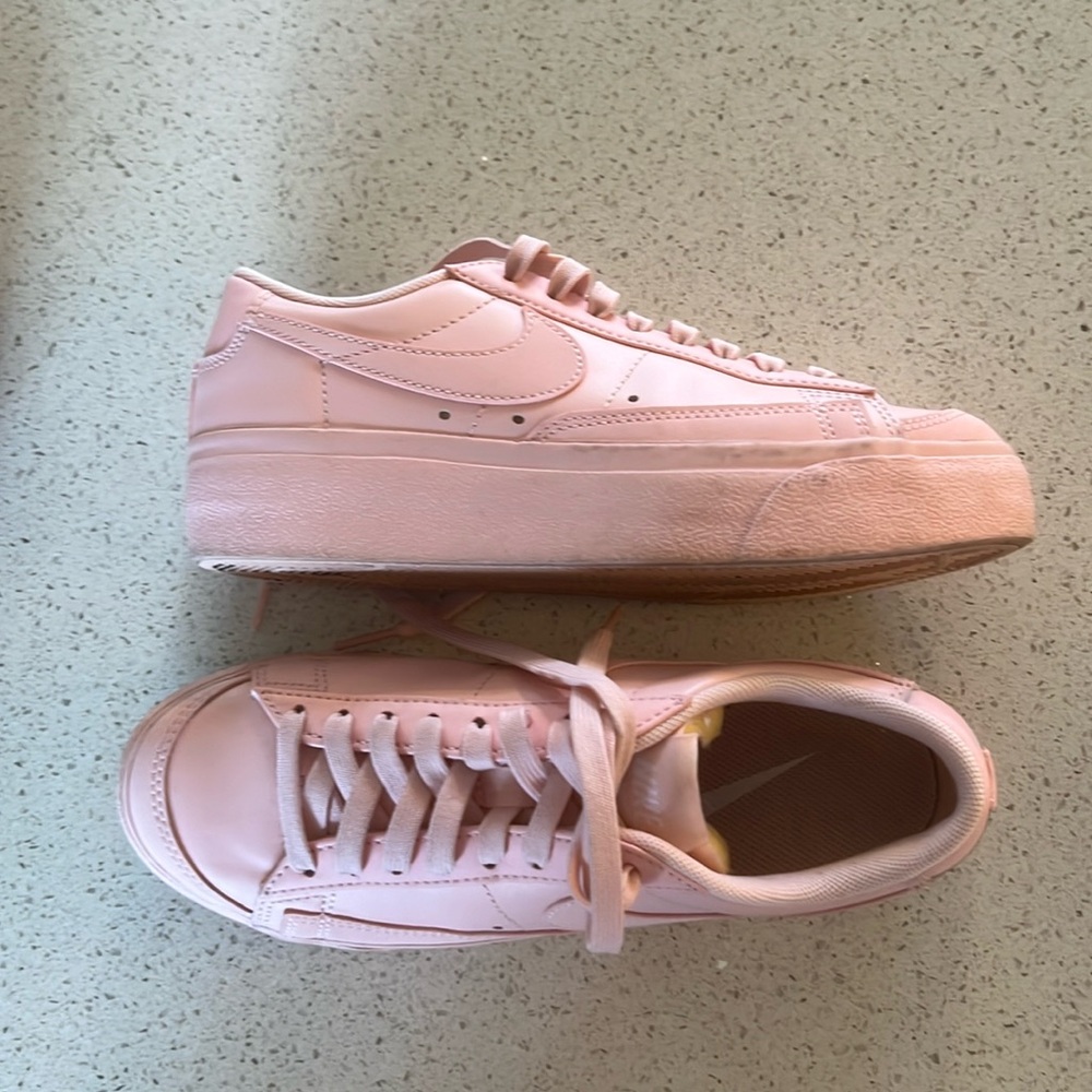 Nike Blazer Low Platform All Pink Shoes